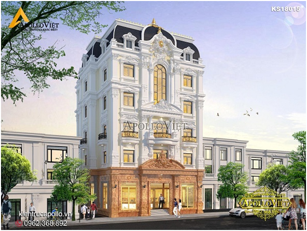 Thiết kế khách sạn 3 sao chuẩn theo thế giới